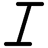 Text Italic icon