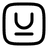 Text Underline Cross icon