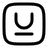 Text Underline Cross icon