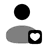 User Heart icon
