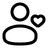 User Heart icon