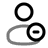 User Minus icon