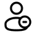 User Minus icon