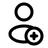 User Plus Rounded icon