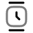 Watch Square Minimalistic icon